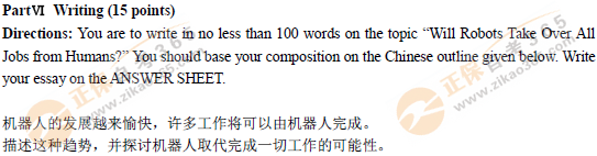 学位英语试题