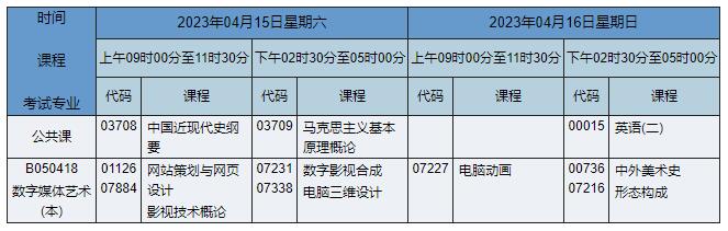 B050418 数字媒体艺术